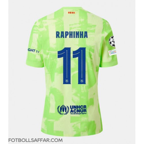 Barcelona Raphinha Belloli #11 Tredjeställ 2024-25 Kortärmad
